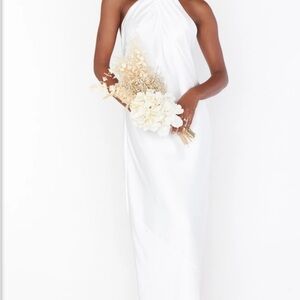 Show Me Your MuMu White Maxi Dress